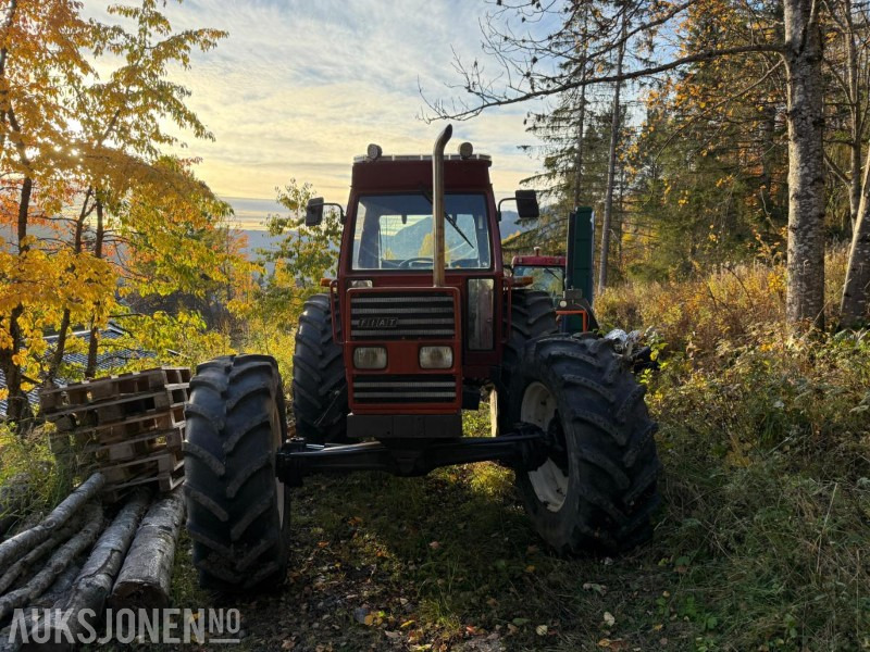 1980 Fiat 880 m/Turbo, nylig oppusset - Трактор: снимка 2 1980 Fiat 880 m/Turbo, nylig oppusset - Трактор: снимка 2