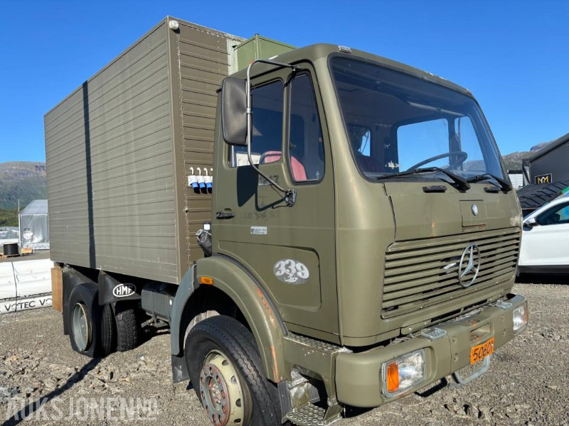 1980 Mercedes-Benz 1217 4X4 Allrad-Kipper Fahrgestell (AK/32) - Камион фургон: снимка 3 1980 Mercedes-Benz 1217 4X4 Allrad-Kipper Fahrgestell (AK/32) - Камион фургон: снимка 3