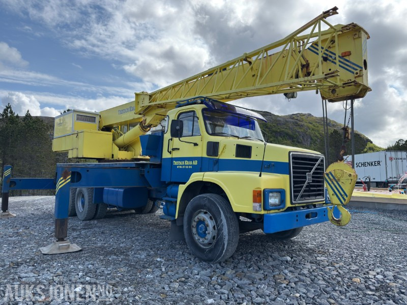 1980 Volvo N10 mobilkran med Bjørnkranar kran - Камион с кран: снимка 3 1980 Volvo N10 mobilkran med Bjørnkranar kran - Камион с кран: снимка 3