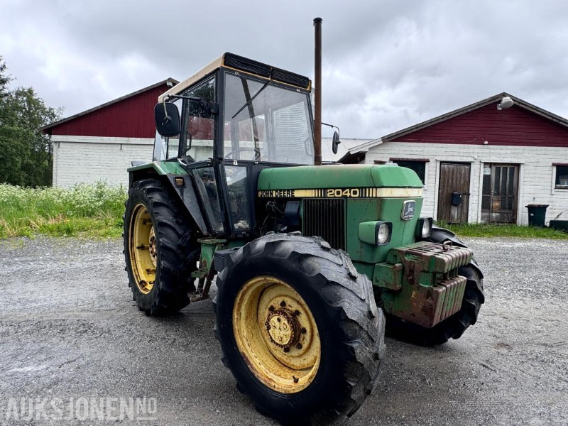 1981 John Deere 2040 - 4x4 - Hydraulisk toppstag og Triangel - 2 kjettinger - Трактор: снимка 3 1981 John Deere 2040 - 4x4 - Hydraulisk toppstag og Triangel - 2 kjettinger - Трактор: снимка 3