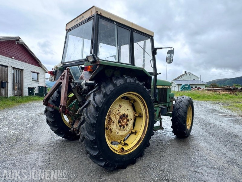 1981 John Deere 2040 - 4x4 - Hydraulisk toppstag og Triangel - 2 kjettinger - Трактор: снимка 4 1981 John Deere 2040 - 4x4 - Hydraulisk toppstag og Triangel - 2 kjettinger - Трактор: снимка 4