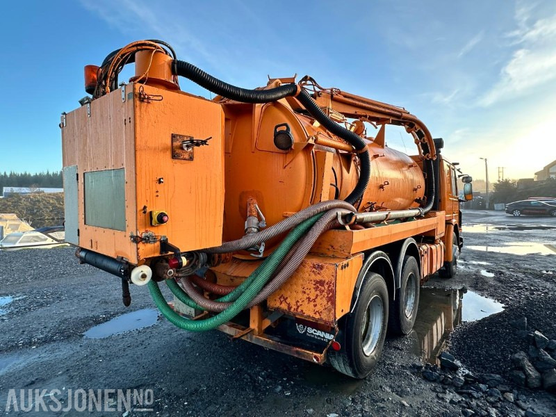 1984 Scania P112H 6X2 LSlamsuger / Sugebil – Motorredskap - Каналопочистваща машина: снимка 5 1984 Scania P112H 6X2 LSlamsuger / Sugebil – Motorredskap - Каналопочистваща машина: снимка 5