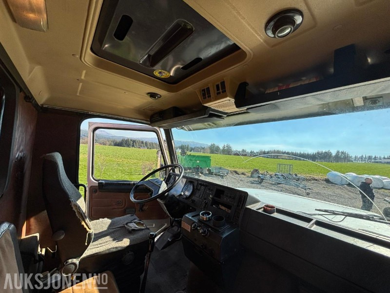Самосвал камион 1984 Scania T112H 6X2 LC38, Veteran snutebil med tipp: снимка 14