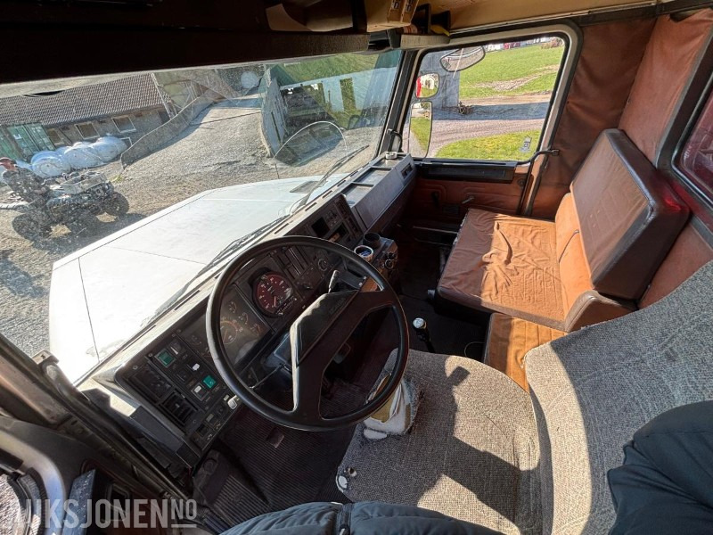 Самосвал камион 1984 Scania T112H 6X2 LC38, Veteran snutebil med tipp: снимка 11
