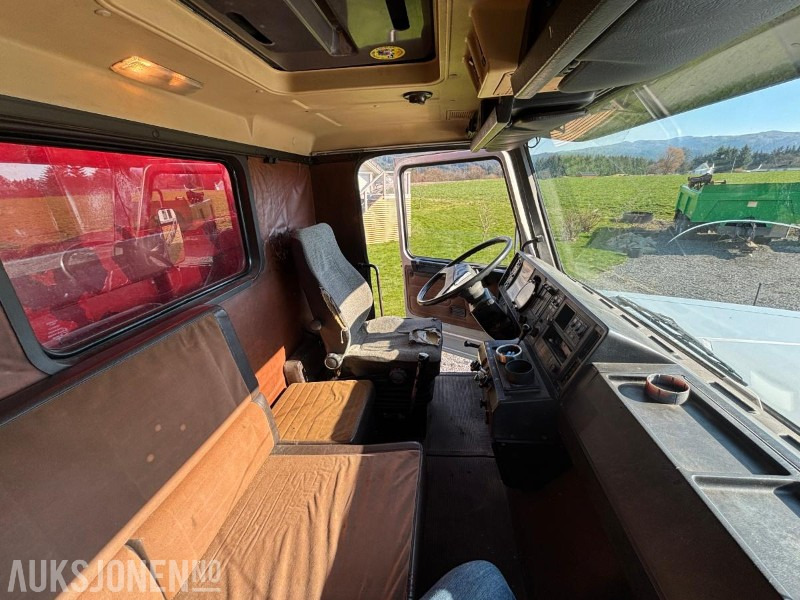 Самосвал камион 1984 Scania T112H 6X2 LC38, Veteran snutebil med tipp: снимка 13