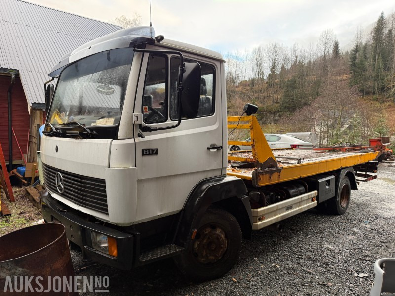 1985 Mercedes-Benz 814 bergingsbil - rep.objekt - delebil - Пожарна кола: снимка 1 1985 Mercedes-Benz 814 bergingsbil - rep.objekt - delebil - Пожарна кола: снимка 1