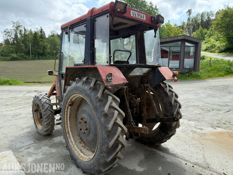 1987 CASE IH 633 traktor med skogkjettinger - Трактор: снимка 4 1987 CASE IH 633 traktor med skogkjettinger - Трактор: снимка 4