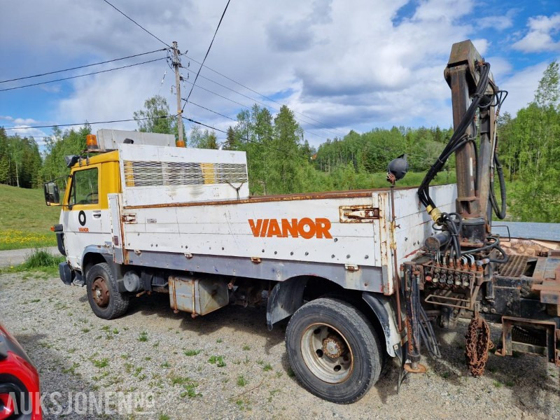 1992 MAN 8.150 F planbil med kran - Камион с кран: снимка 5 1992 MAN 8.150 F planbil med kran - Камион с кран: снимка 5