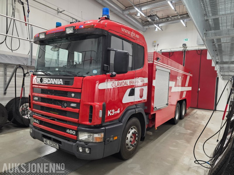 1996 Scania R144 brannbil - Пожарна кола: снимка 1 1996 Scania R144 brannbil - Пожарна кола: снимка 1