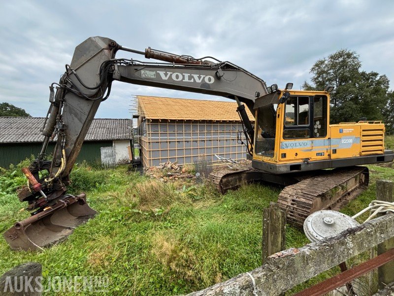 1997 Volvo EC230B Åkerman KM01 Feste 3 Skuffer 1 Klype - Багер: снимка 1 1997 Volvo EC230B Åkerman KM01 Feste 3 Skuffer 1 Klype - Багер: снимка 1