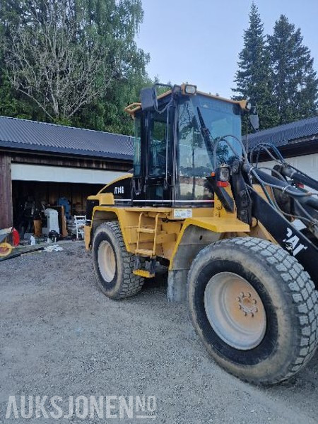 Колесен товарач 1999 Cat IT14G hjullaster snø skuffe/grus skuffe 10039 timer: снимка 13