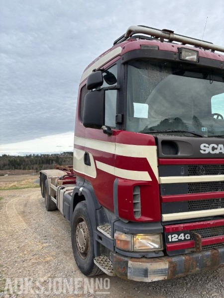 1999 Scania R-serie R124 KROKLØFT - Мултилифт с кука камион: снимка 4 1999 Scania R-serie R124 KROKLØFT - Мултилифт с кука камион: снимка 4
