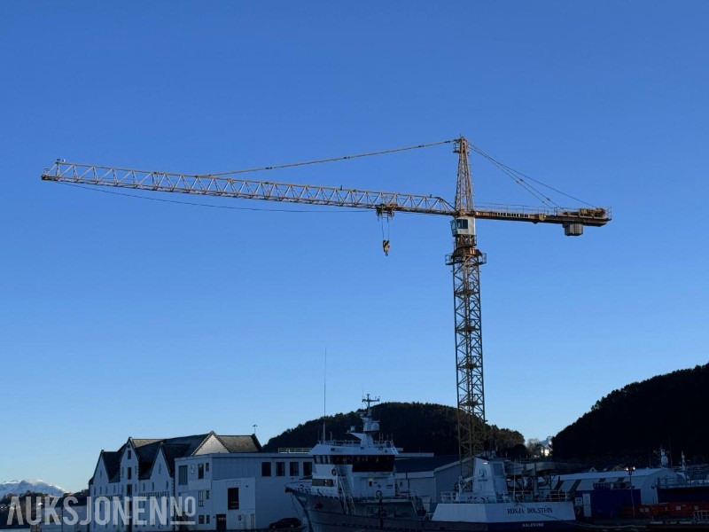 Кран 2000 Liebherr 280 EC-H 16 Litronic Tårnkran med undervogn på plater: снимка 16