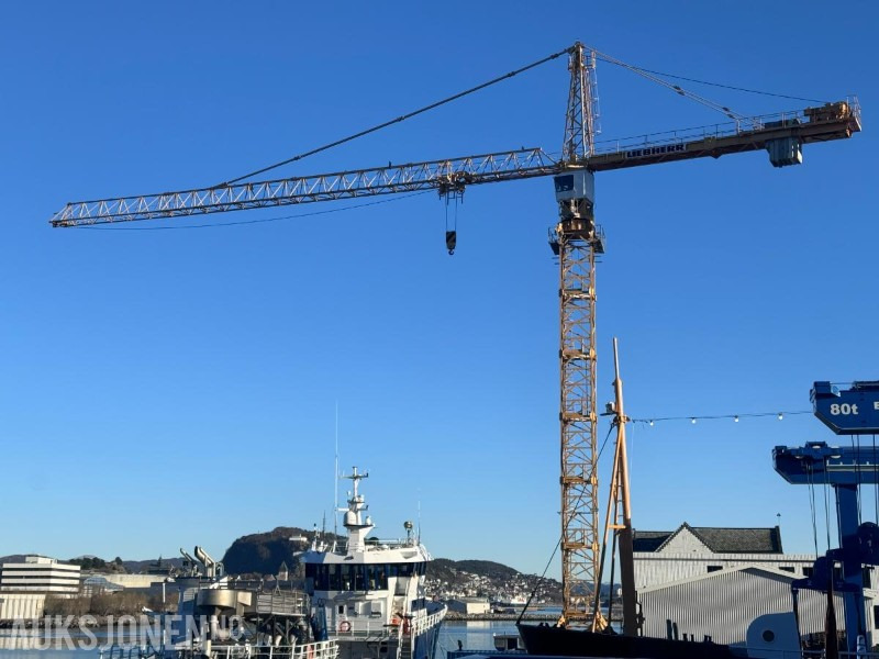 Кран 2000 Liebherr 280 EC-H 16 Litronic Tårnkran med undervogn på plater: снимка 17