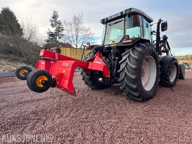 2000 Massey Ferguson 6265 Traktor med Frotlaster og skjær - Трактор: снимка 5 2000 Massey Ferguson 6265 Traktor med Frotlaster og skjær - Трактор: снимка 5