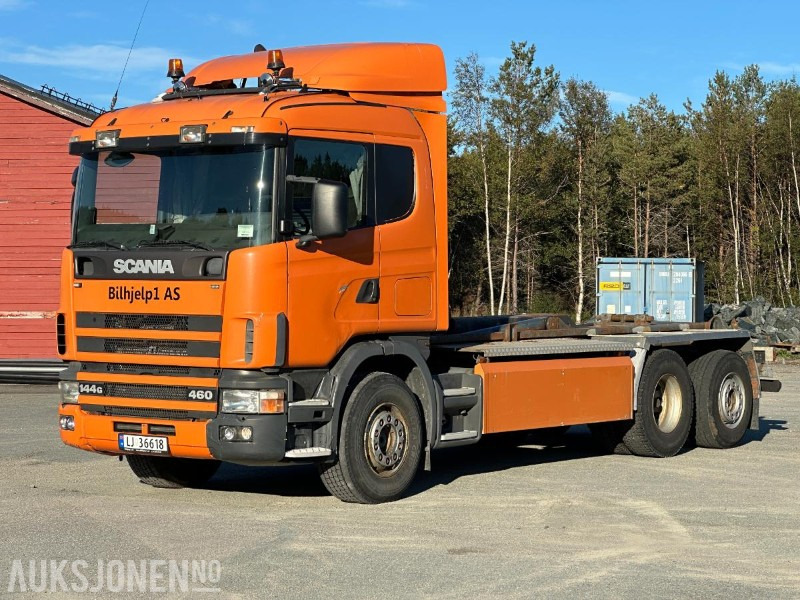 2000 Scania R 144 - 460 Krokbil - Мултилифт с кука камион: снимка 1 2000 Scania R 144 - 460 Krokbil - Мултилифт с кука камион: снимка 1