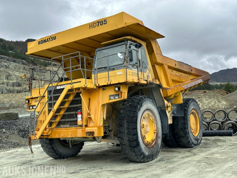 2001 Komatsu HD 785-5 Tipptruck - 91 tonns lastekapasitet - Registrert med sorte skilter - - Самосвал: снимка 1 2001 Komatsu HD 785-5 Tipptruck - 91 tonns lastekapasitet - Registrert med sorte skilter - - Самосвал: снимка 1