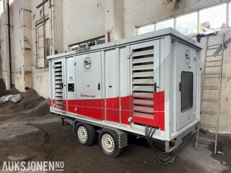 2001 SDMO JS180K aggregat - 180 kVA - Satema - 24 169 t - Biltilhenger - Строително оборудване: снимка 2 2001 SDMO JS180K aggregat - 180 kVA - Satema - 24 169 t - Biltilhenger - Строително оборудване: снимка 2