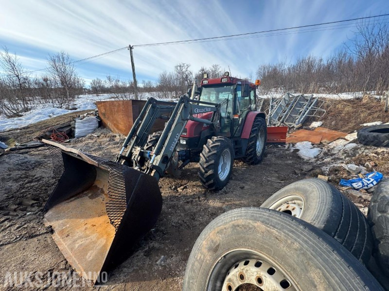 2002 CASE IH CS94A Traktor - Frontlaster - Skuff - Nye dekk - 5124T - Трактор: снимка 1 2002 CASE IH CS94A Traktor - Frontlaster - Skuff - Nye dekk - 5124T - Трактор: снимка 1