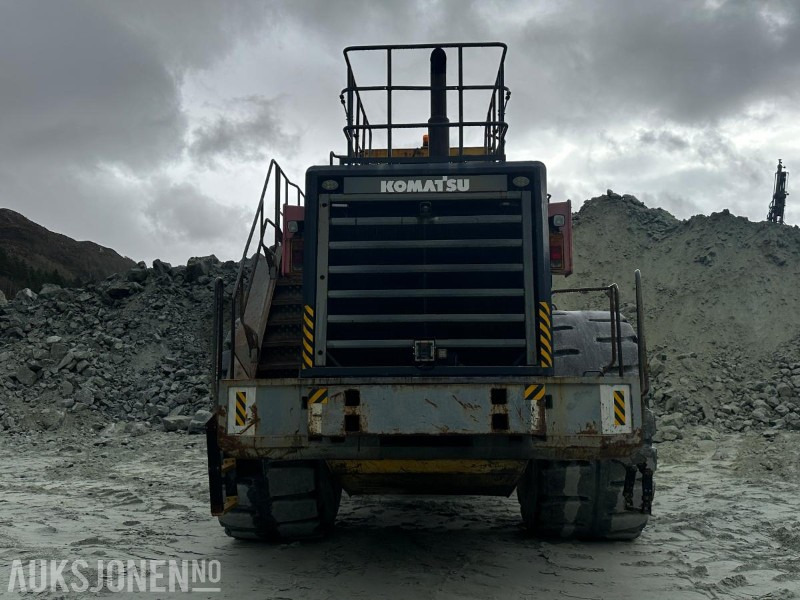 2003 Komatsu WA800-3 Hjullaster med 11 m3 skuffe - Spakstyring- Sertifisert til mai 2026 - Колесен товарач: снимка 4 2003 Komatsu WA800-3 Hjullaster med 11 m3 skuffe - Spakstyring- Sertifisert til mai 2026 - Колесен товарач: снимка 4