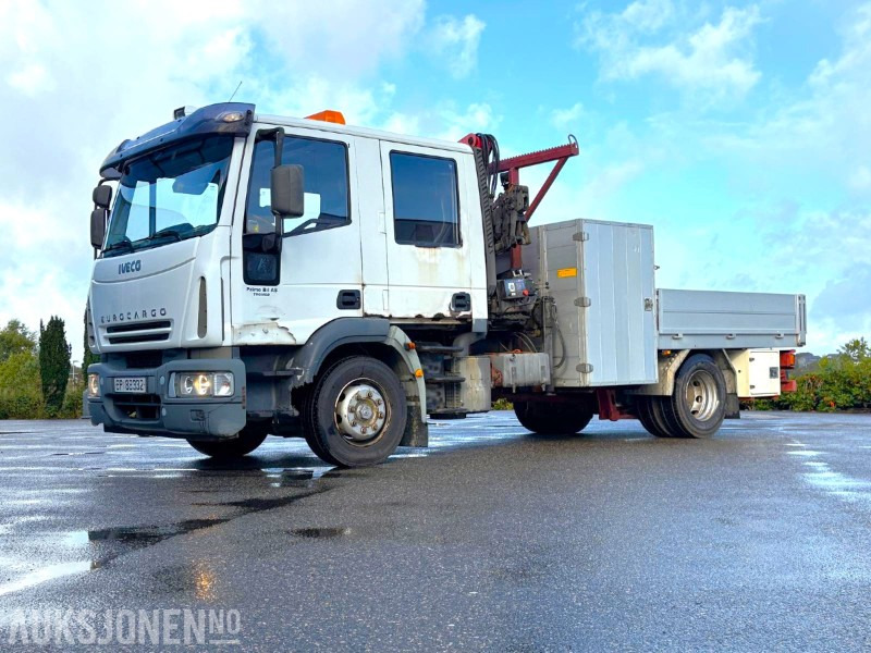 2004 Iveco 120E24 EUROCARGO kranbil - registrert for 5 sitteplasser - Камион с кран: снимка 1 2004 Iveco 120E24 EUROCARGO kranbil - registrert for 5 sitteplasser - Камион с кран: снимка 1