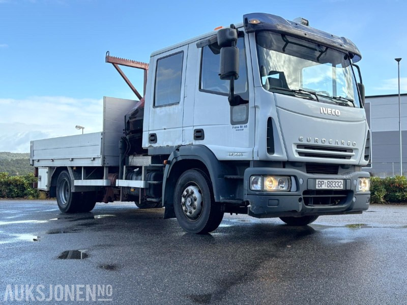2004 Iveco 120E24 EUROCARGO kranbil - registrert for 5 sitteplasser - Камион с кран: снимка 2 2004 Iveco 120E24 EUROCARGO kranbil - registrert for 5 sitteplasser - Камион с кран: снимка 2