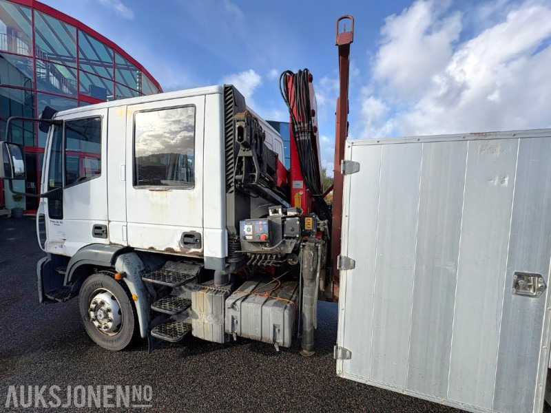 2004 Iveco 120E24 EUROCARGO kranbil - registrert for 5 sitteplasser - Камион с кран: снимка 5 2004 Iveco 120E24 EUROCARGO kranbil - registrert for 5 sitteplasser - Камион с кран: снимка 5
