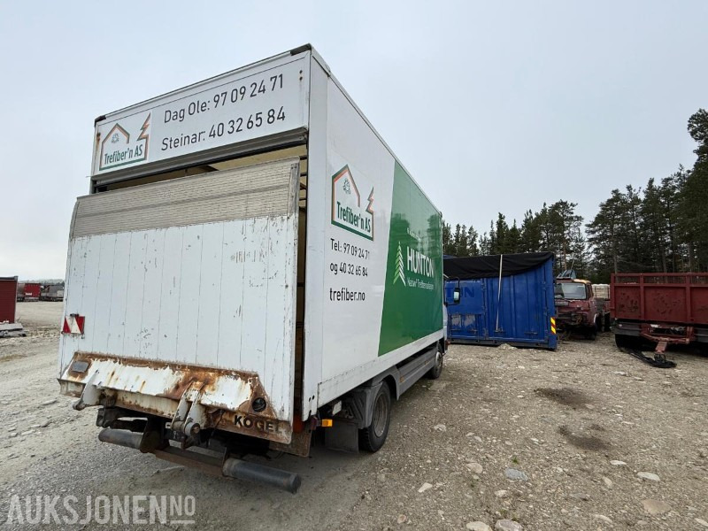 2004 Mercedes Benz Atego 815 C1 lett lastebil - Камион фургон: снимка 5 2004 Mercedes Benz Atego 815 C1 lett lastebil - Камион фургон: снимка 5
