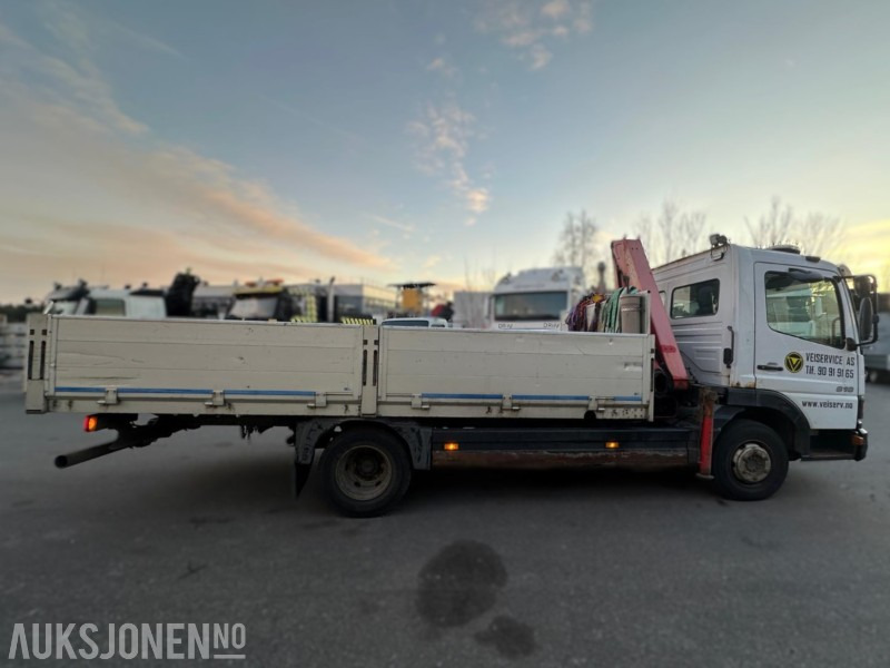2004 Mercedes-Benz Atego 818/36 AT – Planbil med Fassi F60 kran – EU-godkjent til 02/2026 – Kjørbar - Камион с кран: снимка 4 2004 Mercedes-Benz Atego 818/36 AT – Planbil med Fassi F60 kran – EU-godkjent til 02/2026 – Kjørbar - Камион с кран: снимка 4