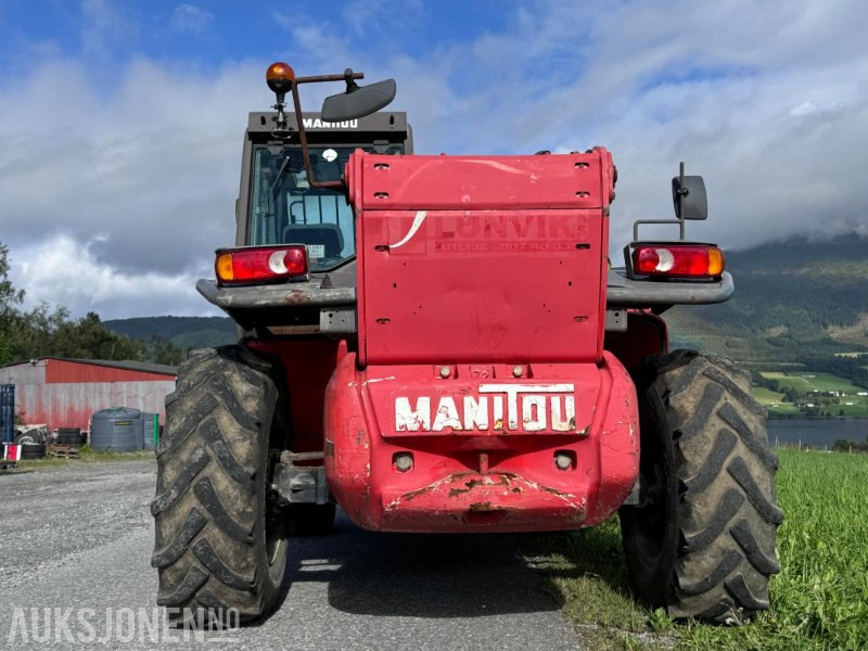 2005 Manitou ManiScopic MT 1335 SL - Teleskoptruck med pallegafler - 4 hjulsstyring - 4x4 - Sertifisert - Gått 4455 timer - Телескопичен товарач: снимка 5 2005 Manitou ManiScopic MT 1335 SL - Teleskoptruck med pallegafler - 4 hjulsstyring - 4x4 - Sertifisert - Gått 4455 timer - Телескопичен товарач: снимка 5