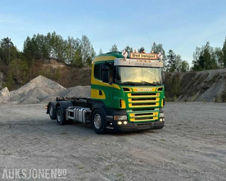 2005 Scania R-serie R580 Palfinger krok Helluft Reparasjonsobjekt - Мултилифт с кука камион: снимка 3 2005 Scania R-serie R580 Palfinger krok Helluft Reparasjonsobjekt - Мултилифт с кука камион: снимка 3