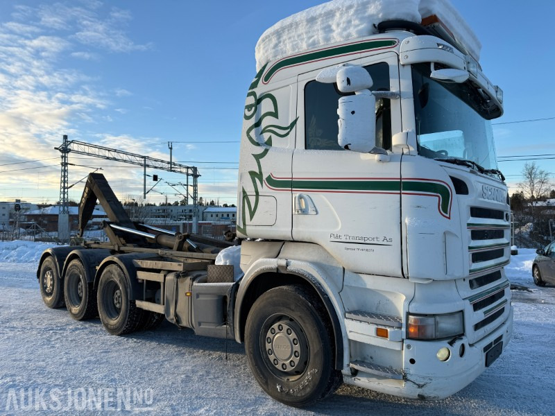 2005 Scania R500 8x4 krokbil EU-Godkjent fram til 03-2026 - Мултилифт с кука камион: снимка 3 2005 Scania R500 8x4 krokbil EU-Godkjent fram til 03-2026 - Мултилифт с кука камион: снимка 3