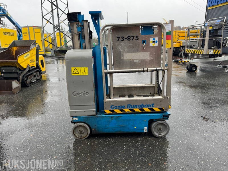 2006 Genie GR-12 5,5m mastelift - Работна площадка: снимка 1 2006 Genie GR-12 5,5m mastelift - Работна площадка: снимка 1