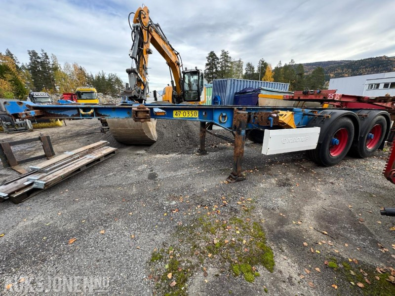 2006 KRONE Szc 18 container henger - Контейнеровоз/ Сменна каросерия полуремарке: снимка 4 2006 KRONE Szc 18 container henger - Контейнеровоз/ Сменна каросерия полуремарке: снимка 4