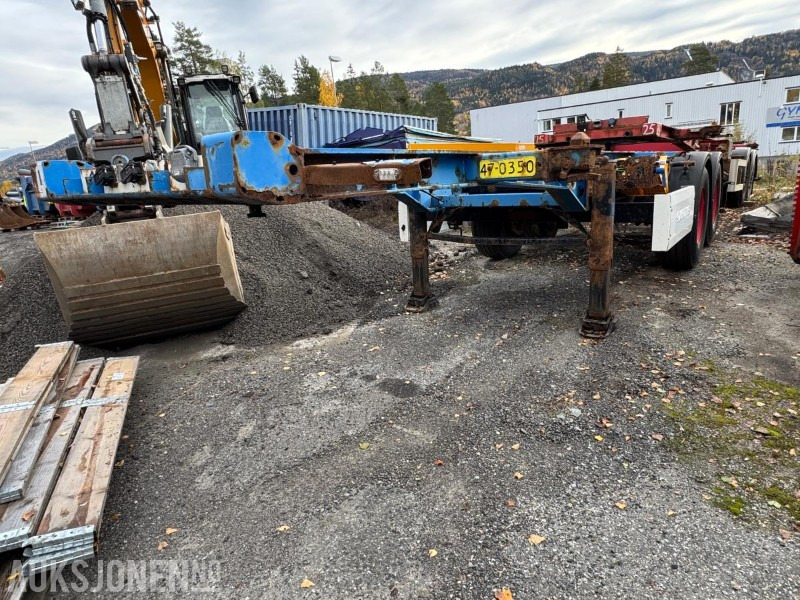 2006 KRONE Szc 18 container henger - Контейнеровоз/ Сменна каросерия полуремарке: снимка 3 2006 KRONE Szc 18 container henger - Контейнеровоз/ Сменна каросерия полуремарке: снимка 3