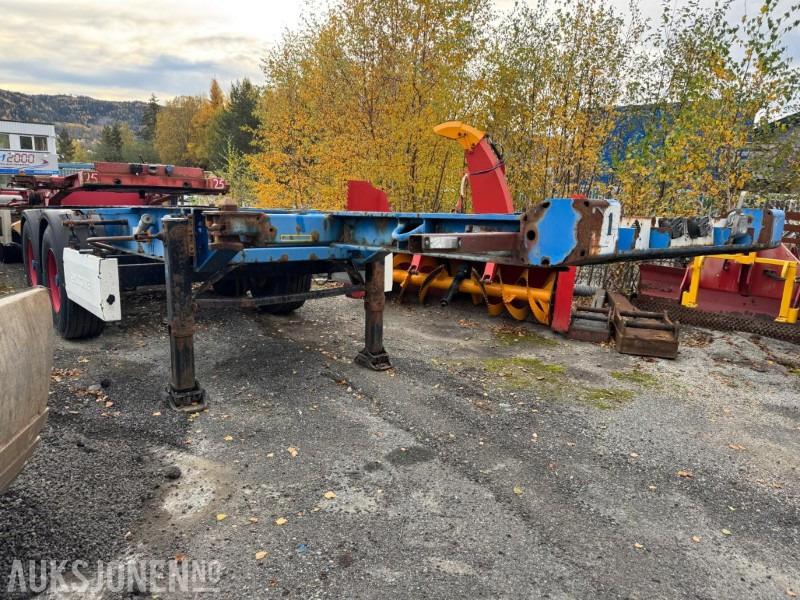 2006 KRONE Szc 18 container henger - Контейнеровоз/ Сменна каросерия полуремарке: снимка 1 2006 KRONE Szc 18 container henger - Контейнеровоз/ Сменна каросерия полуремарке: снимка 1