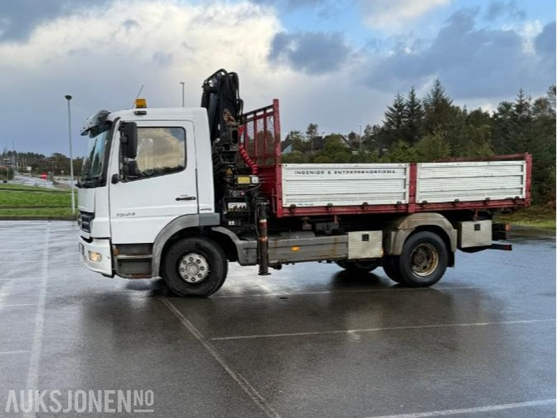 2006 Mercedes-Benz 1524 ATEGO II TYPE 1 med kran og treveis tipp eu ok til 05.2026 - Самосвал камион: снимка 2 2006 Mercedes-Benz 1524 ATEGO II TYPE 1 med kran og treveis tipp eu ok til 05.2026 - Самосвал камион: снимка 2