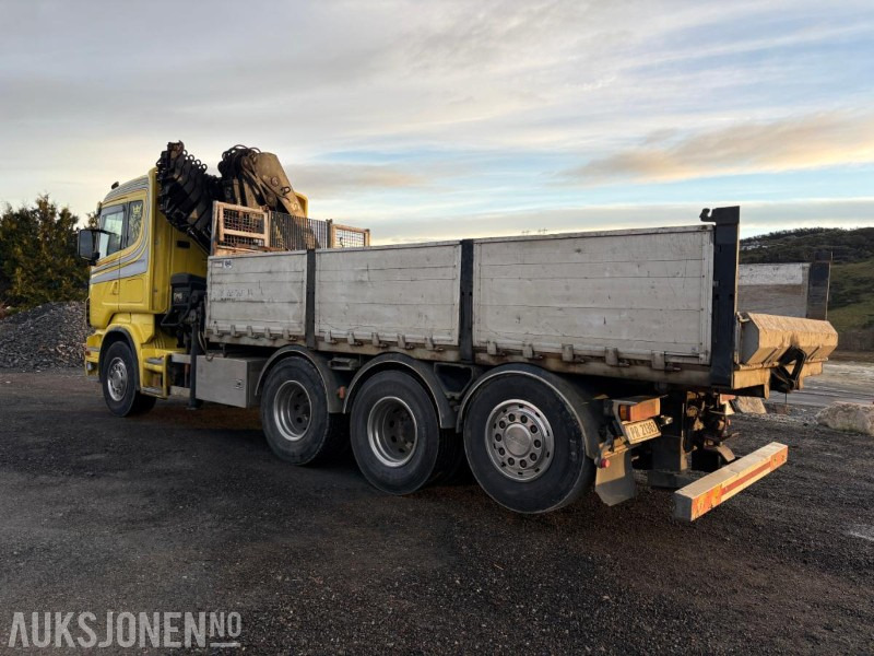 2006 Scania R-serie 8x4 tipp, kran - Камион с кран: снимка 4 2006 Scania R-serie 8x4 tipp, kran - Камион с кран: снимка 4