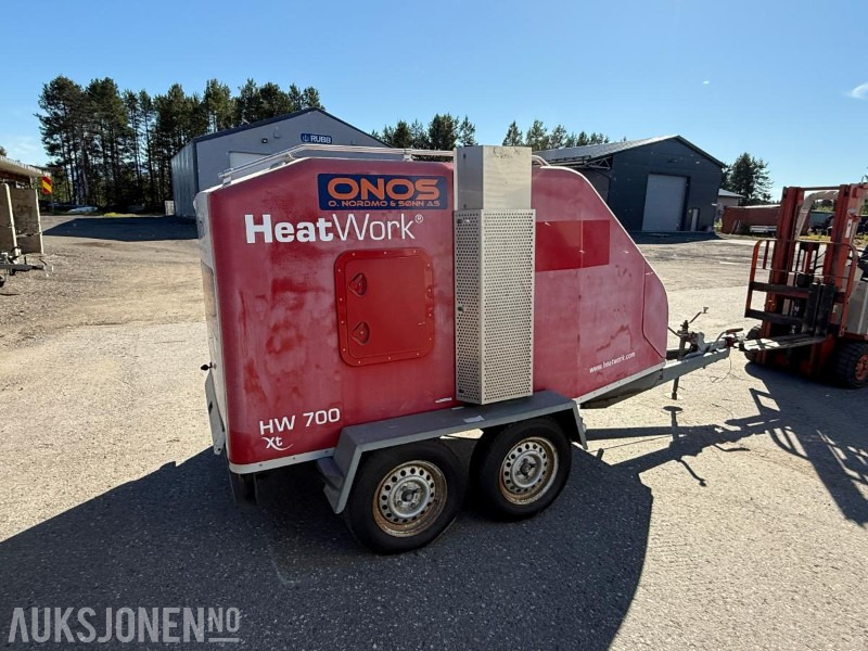 2007 HeatWork HW-700-2H Teletiner - Строително оборудване: снимка 5 2007 HeatWork HW-700-2H Teletiner - Строително оборудване: снимка 5
