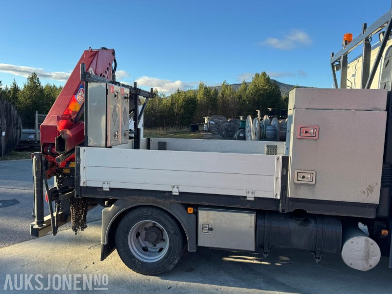Камион с кран 2007 MAN TGL 8.180 4X2 LINJEBIL MED KRAN OG MASSE UTSTYR: снимка 6