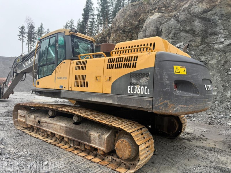 2007 VOLVO EC360CL MED G90 HK FESTE OG TANNSKUFFE - Багер: снимка 3 2007 VOLVO EC360CL MED G90 HK FESTE OG TANNSKUFFE - Багер: снимка 3