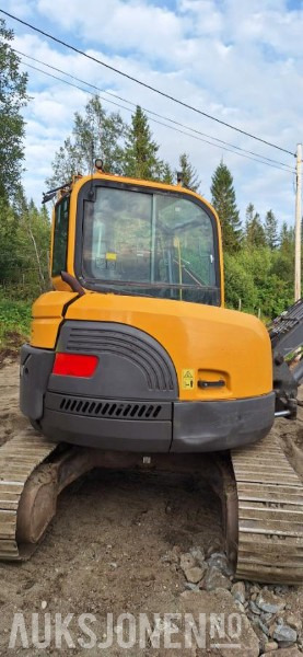 2007 Volvo ECR58 med tilbehør - Багер: снимка 4 2007 Volvo ECR58 med tilbehør - Багер: снимка 4