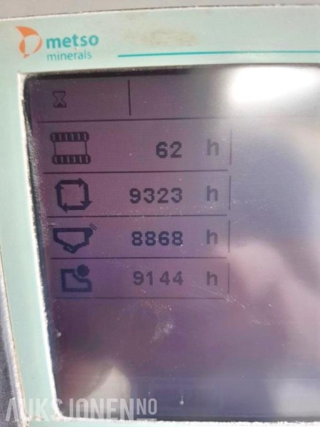 Челюстна трошачка 2008 Metso Lokotrack LT96 S | mobilt knuseverk | sikteverk | beltedrevet | CAT 6,6 m/lavt timetall | ny hyd.pumpe: снимка 15