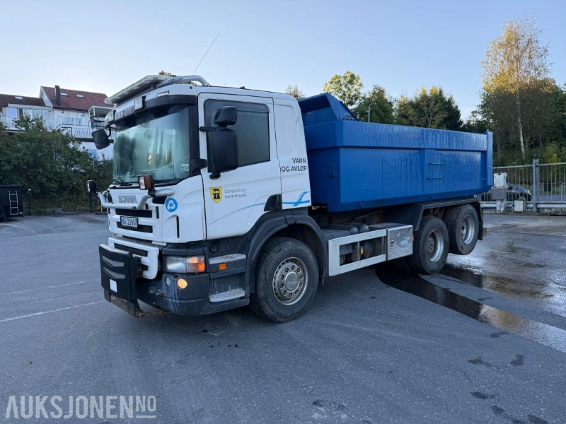 2008 Scania P420 TIPPBIL- BRØYTERIGGET - SERVICEHISTORIKK - LAV KM - NYLIG EU-GODKJENT. - Самосвал камион: снимка 1 2008 Scania P420 TIPPBIL- BRØYTERIGGET - SERVICEHISTORIKK - LAV KM - NYLIG EU-GODKJENT. - Самосвал камион: снимка 1