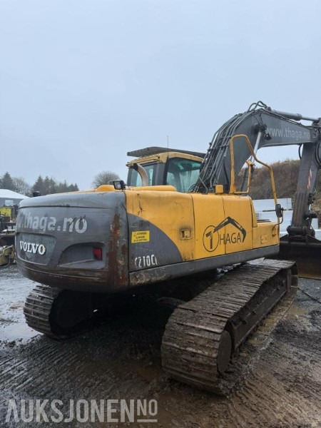 2008 Volvo EC210CL beltegraver HK S70 10327 Timer - Багер: снимка 5 2008 Volvo EC210CL beltegraver HK S70 10327 Timer - Багер: снимка 5