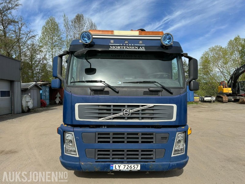 2008 Volvo FM400 4X2 kranbil / Palfinger PK12002-EH kran / EU-ok / Ekstra flak - Камион с кран: снимка 2 2008 Volvo FM400 4X2 kranbil / Palfinger PK12002-EH kran / EU-ok / Ekstra flak - Камион с кран: снимка 2