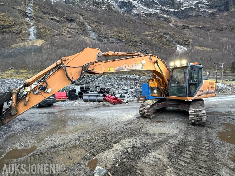 2009 Case CX210B Sertifisert Beltegraver m/Montabert CPA225E boretårn - Багер: снимка 1 2009 Case CX210B Sertifisert Beltegraver m/Montabert CPA225E boretårn - Багер: снимка 1