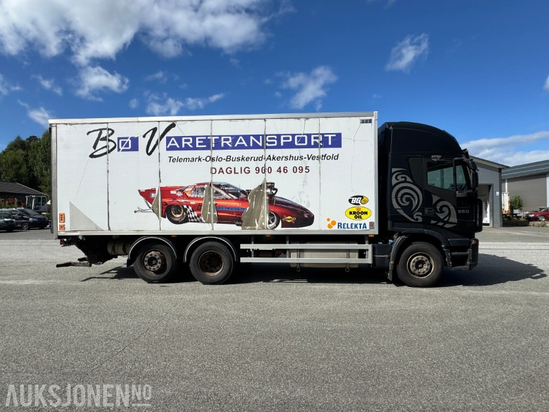 2009 Iveco Stralis 260S56, 560 hk, skapbil m/sideåpning og løftelem - Камион фургон: снимка 5 2009 Iveco Stralis 260S56, 560 hk, skapbil m/sideåpning og løftelem - Камион фургон: снимка 5