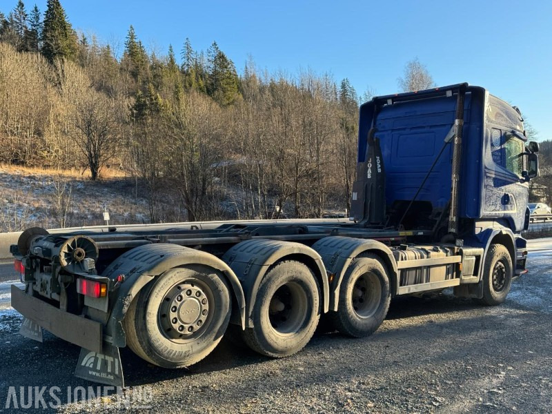 2009 Scania R480 krokbil / 4-akslet / Nylig EU-godkjent - Мултилифт с кука камион: снимка 4 2009 Scania R480 krokbil / 4-akslet / Nylig EU-godkjent - Мултилифт с кука камион: снимка 4