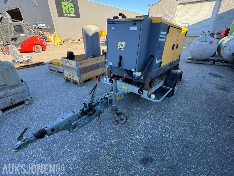 2010 Atlas Copco QAS 40 strømaggregat 40KVA - Строително оборудване: снимка 1 2010 Atlas Copco QAS 40 strømaggregat 40KVA - Строително оборудване: снимка 1